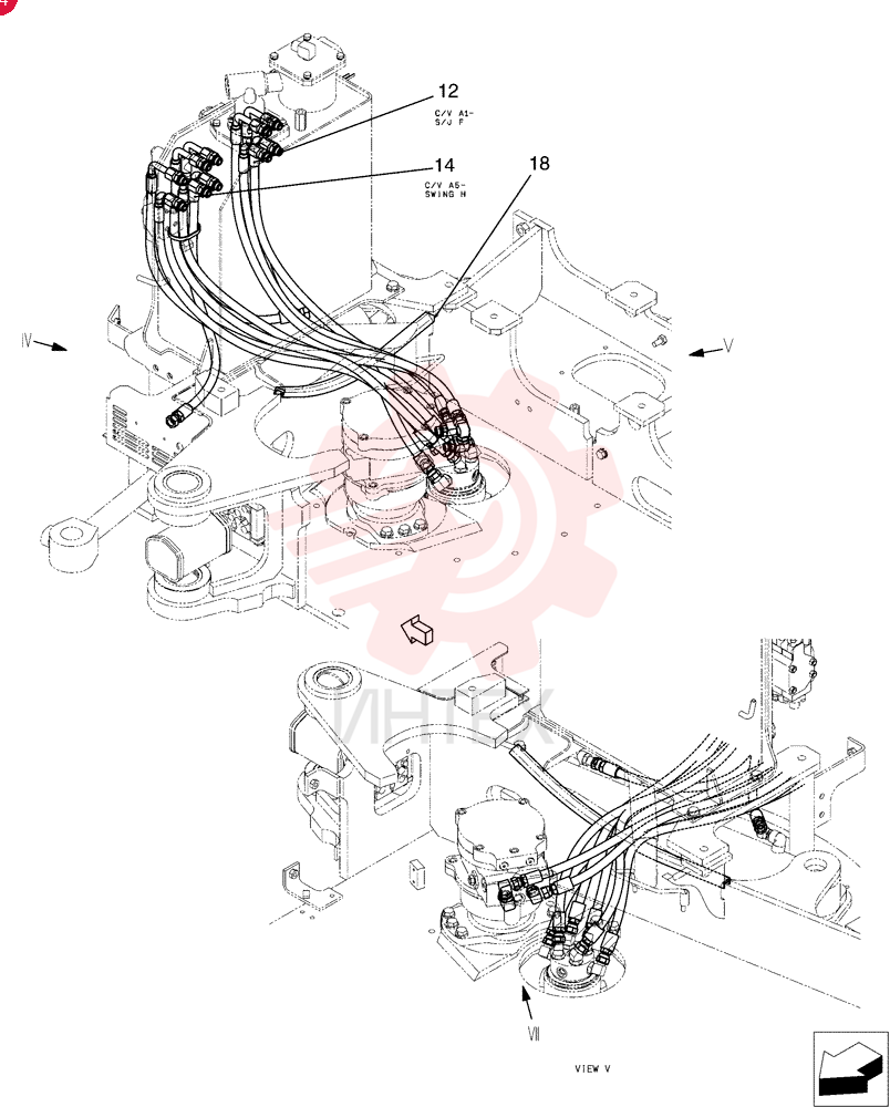 HOSE,9.5mm ID x 940mm L
