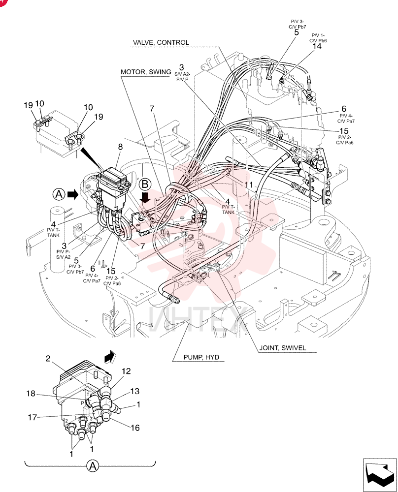 HYD CONNECTOR HH25S04004G1 (2)