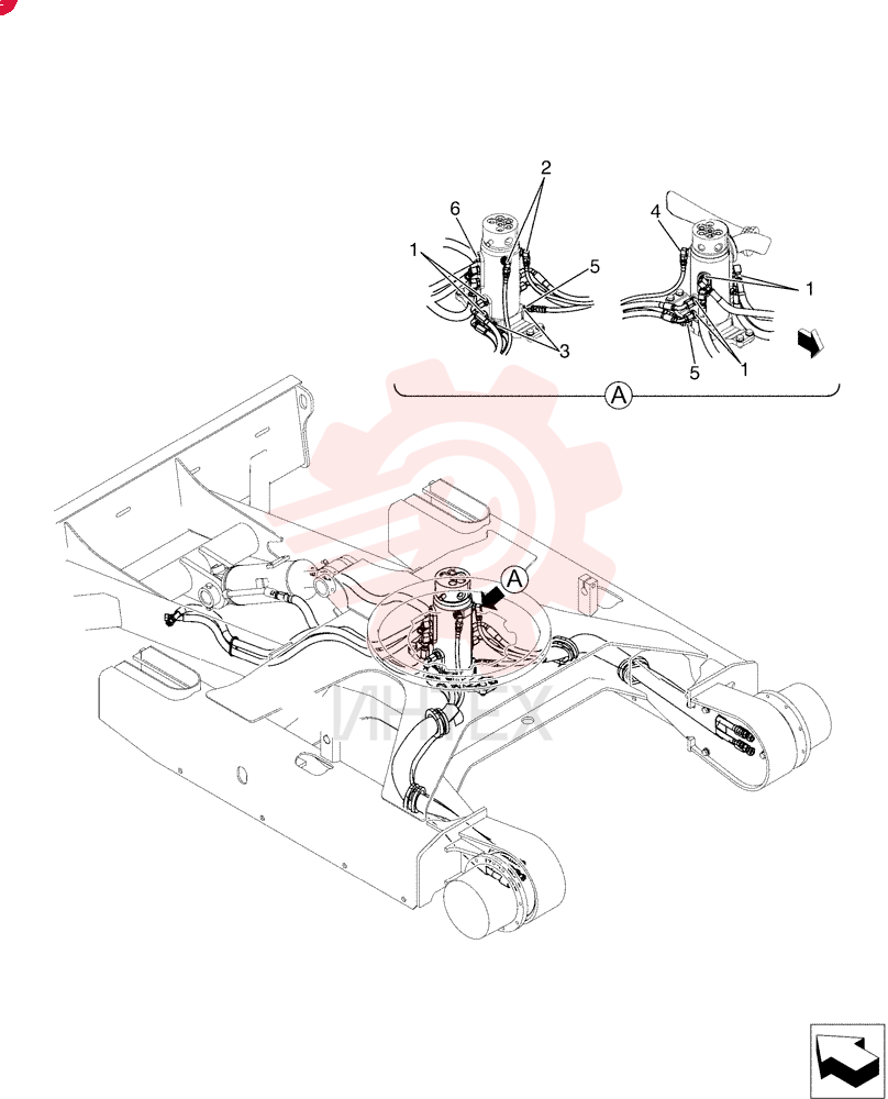 HYD TUBE PX19H00005F1