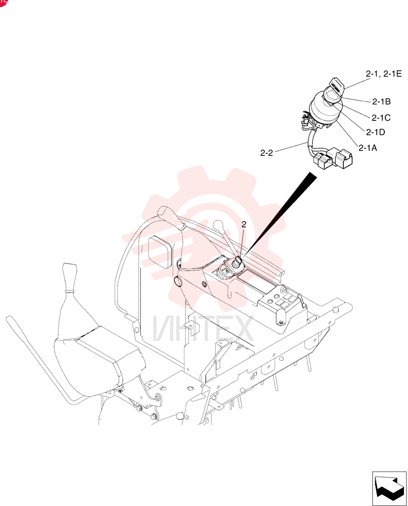 IGNITION SWITCH PW50E00003F1