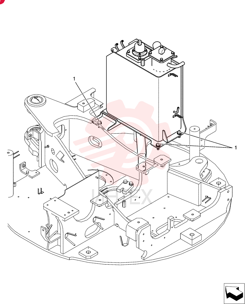 Instal, Hyd. PW33H00039F1