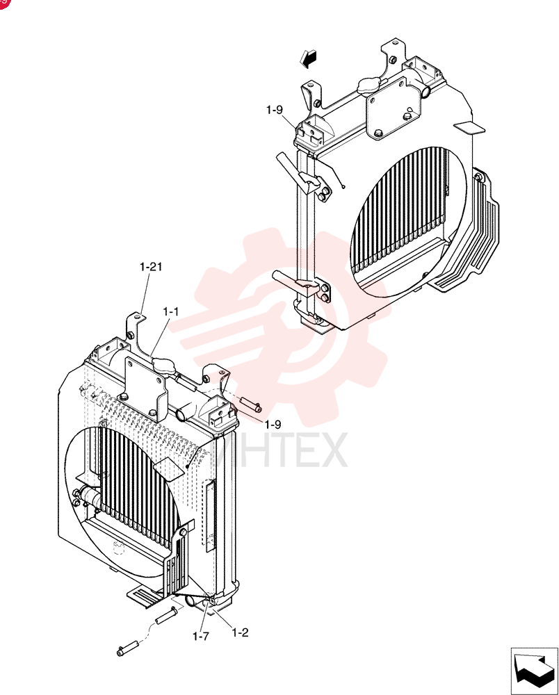 RADIATOR PW05P00027F1