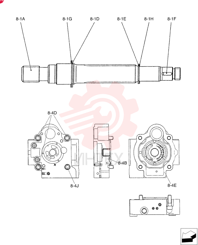 SHAFT PX10V01004S001 (1)