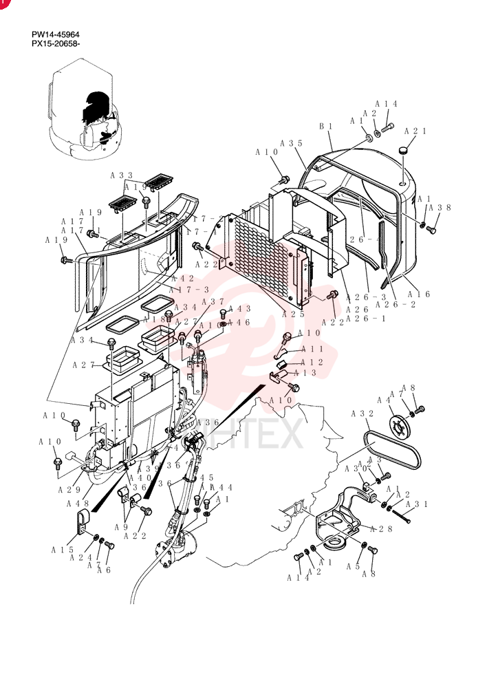 COOLER ASSY. PW20M00028F1