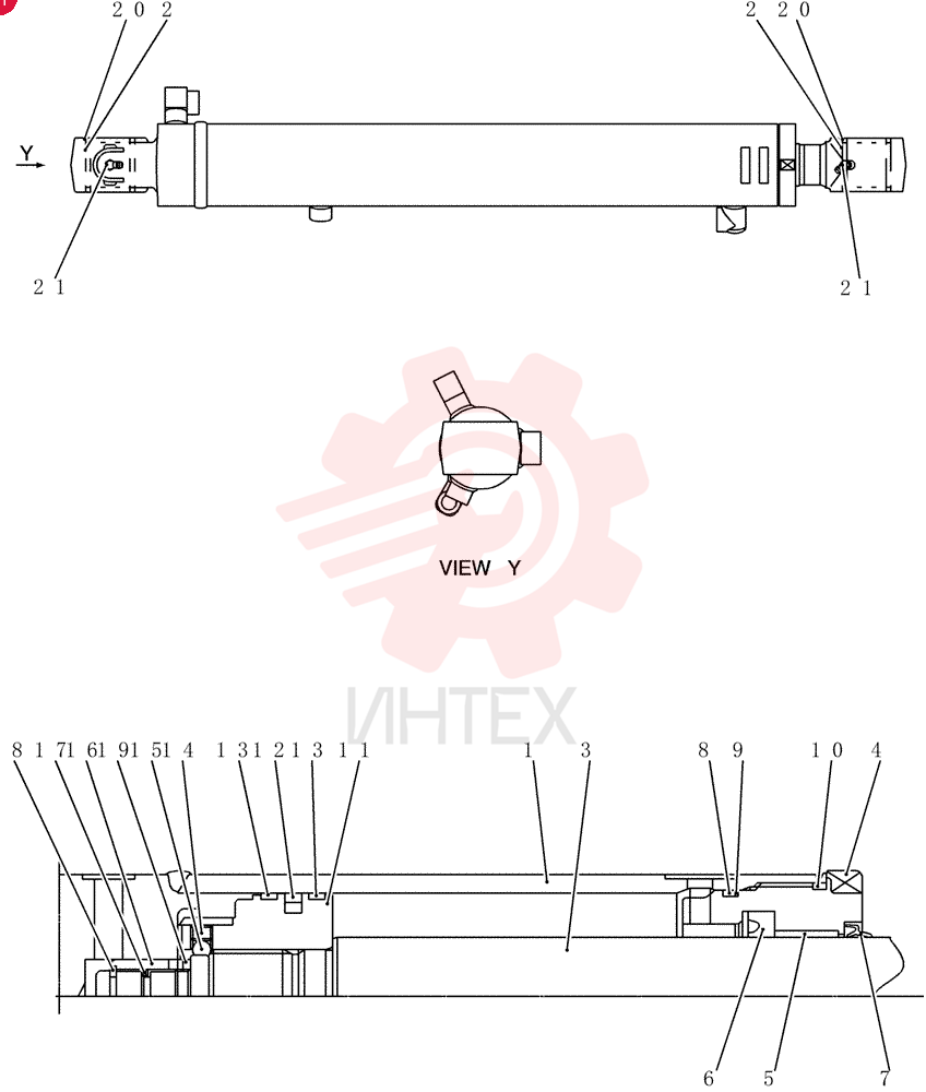CYLINDER PW01V00070F1