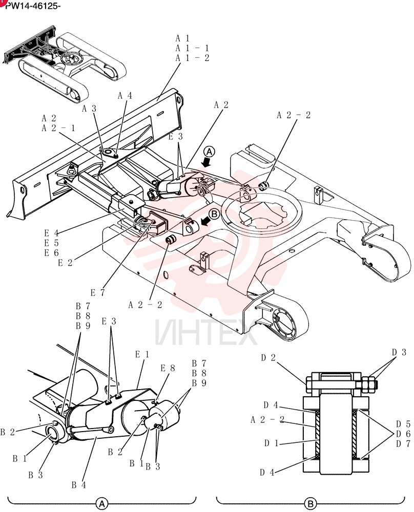 Dozer Assy PW51B00098F1