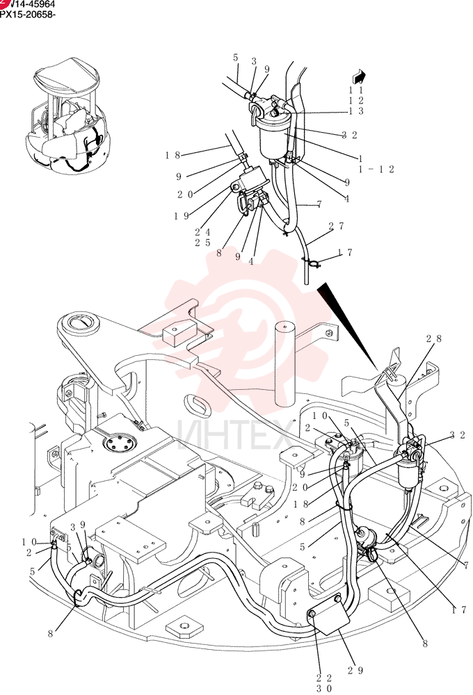 Fuel Lines (cooler) PW21P00011F1
