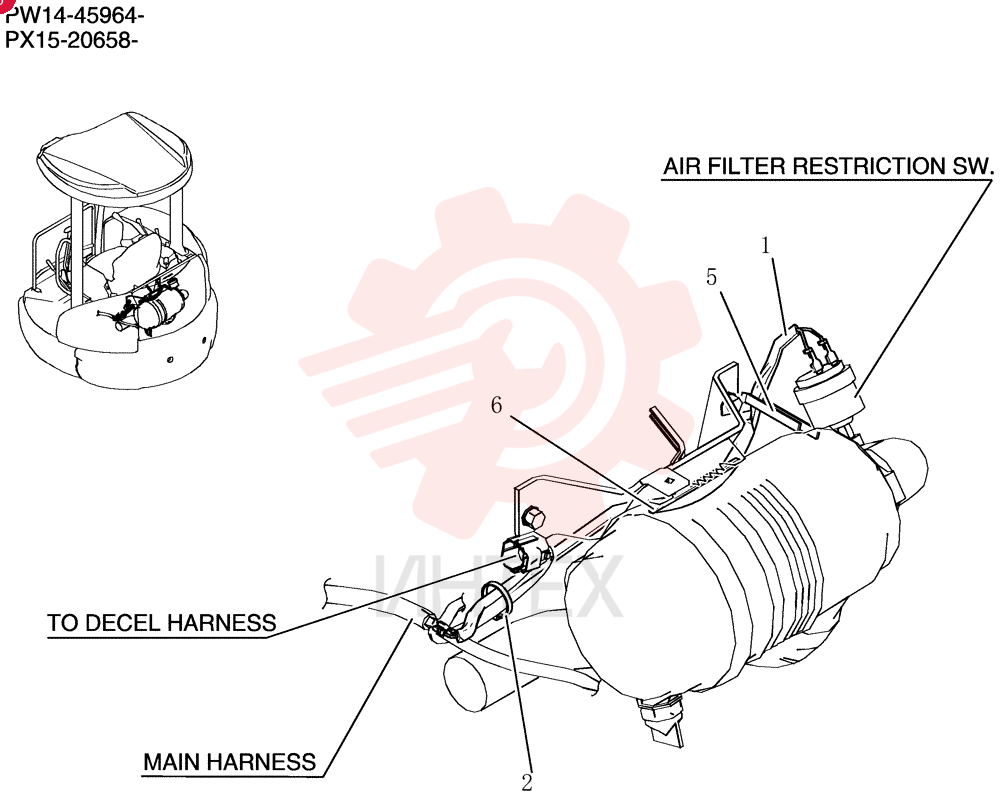 HARNESS PW11E00013F1