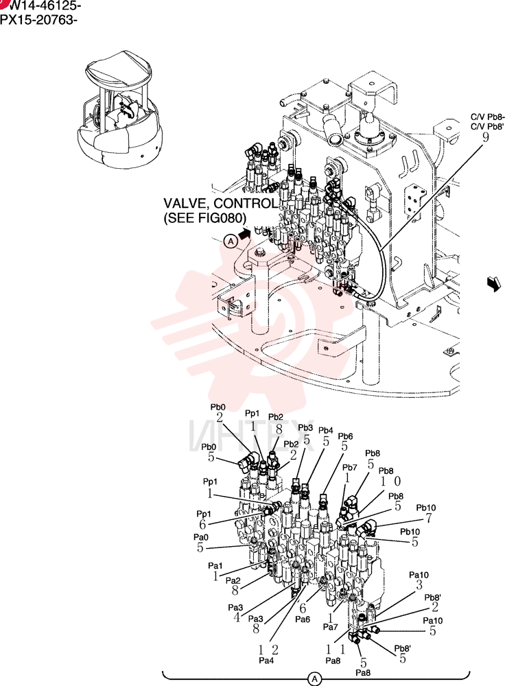 HYD. TUBE Control Lines, Main PW06H00021F1