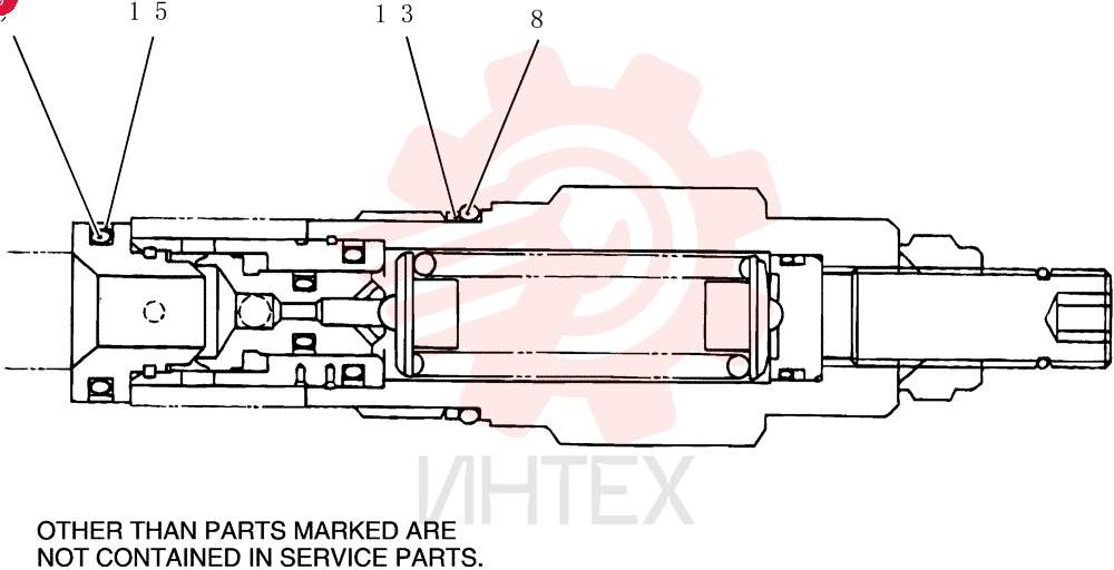 HYDRAULIC VALVE YR22V00001F1