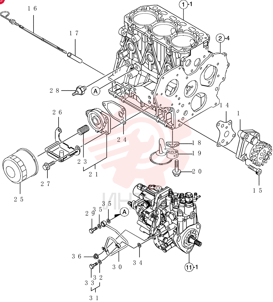 LUBE PUMP VV12900132001