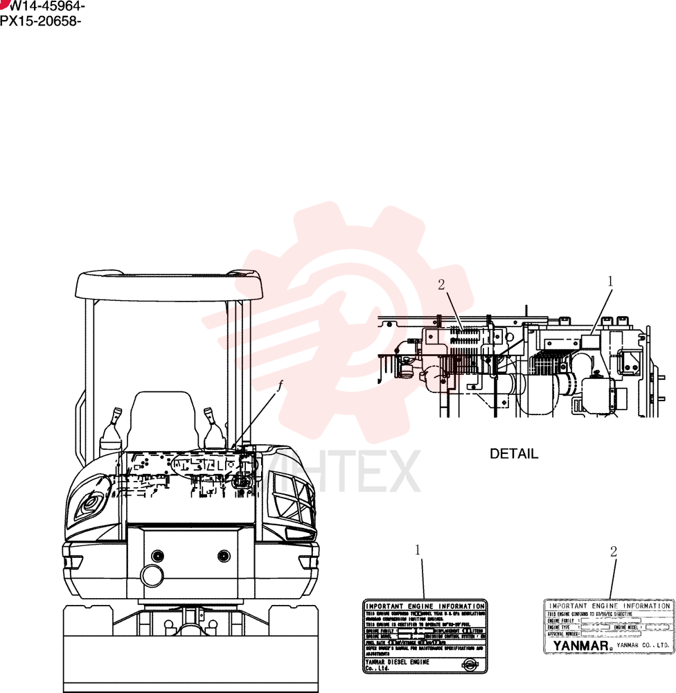 Name Plate Instal PW22T00123F1