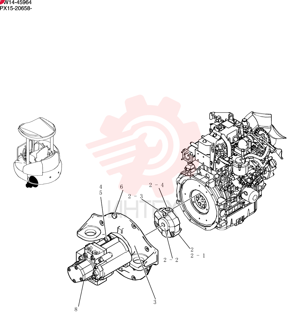 Power Take-off Assy PW30P00006F1