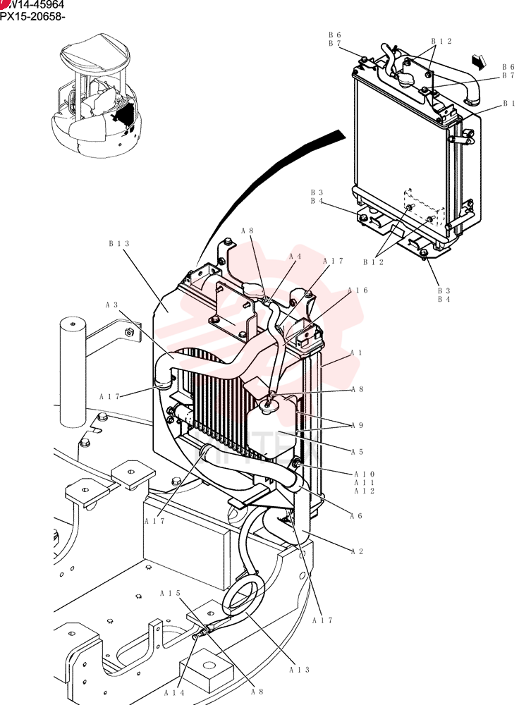 Radiator Group PW05P00042F1 (2)