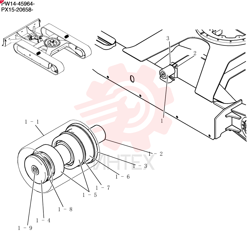 ROLLER PW64D00008F1