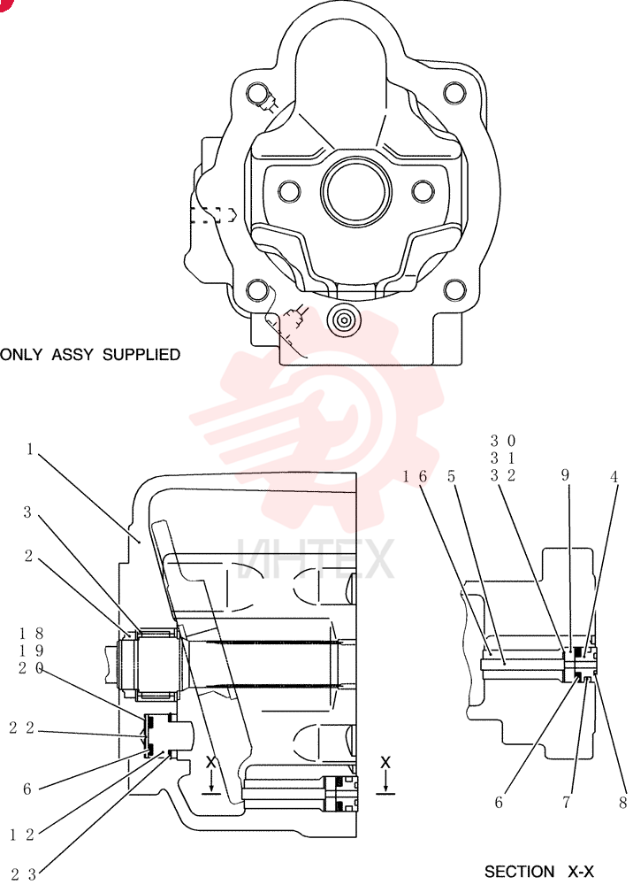 TRANSMISSION HOUSING PX10V01010F1