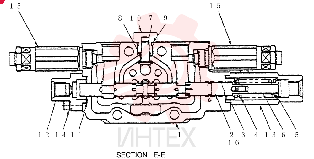 VALVE SECTION PX30V00051F1