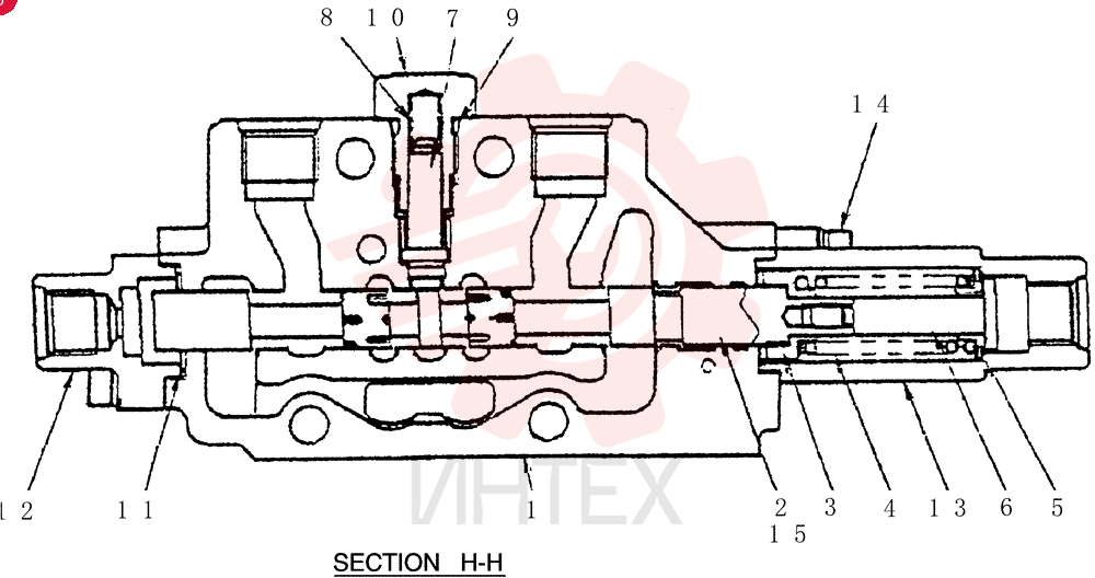 VALVE SECTION PX30V00054F1