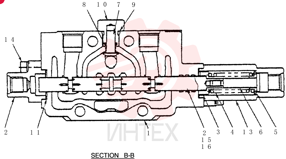 VALVE SECTION PX30V00049F1