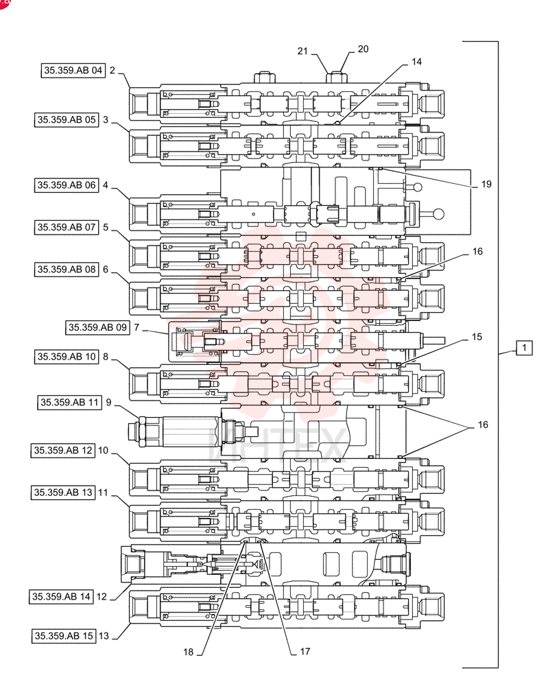 CONTROL VALVE PW30V00050F1 (2)