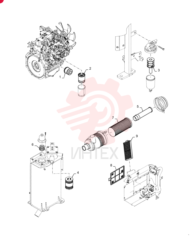 ENGINE OIL FILTER VV12915035153