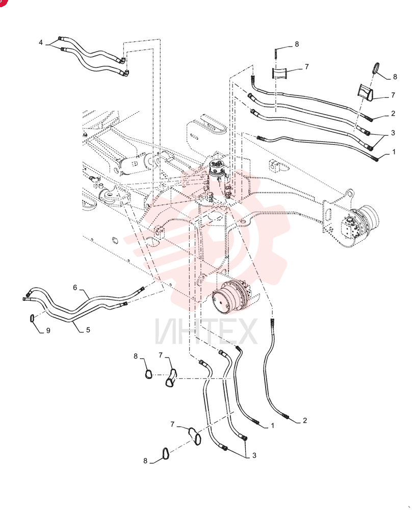 HOSE HX23L04092DX (2)