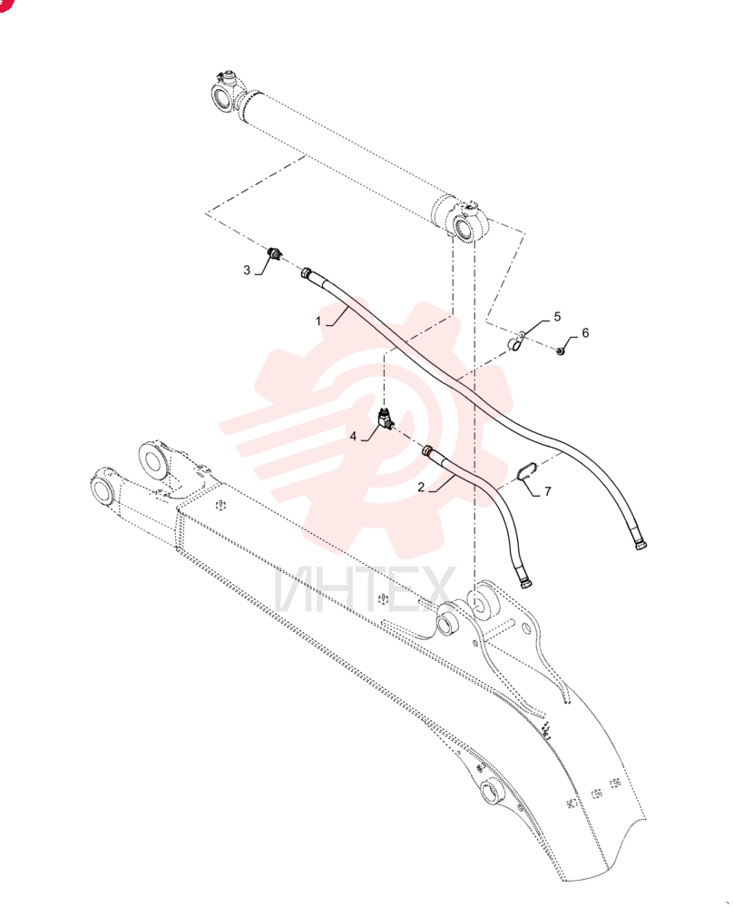 HOSE PX42H01264D8
