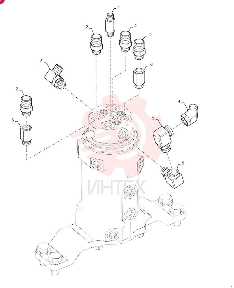 HYD CONNECTOR PU64H01002P1 (1)
