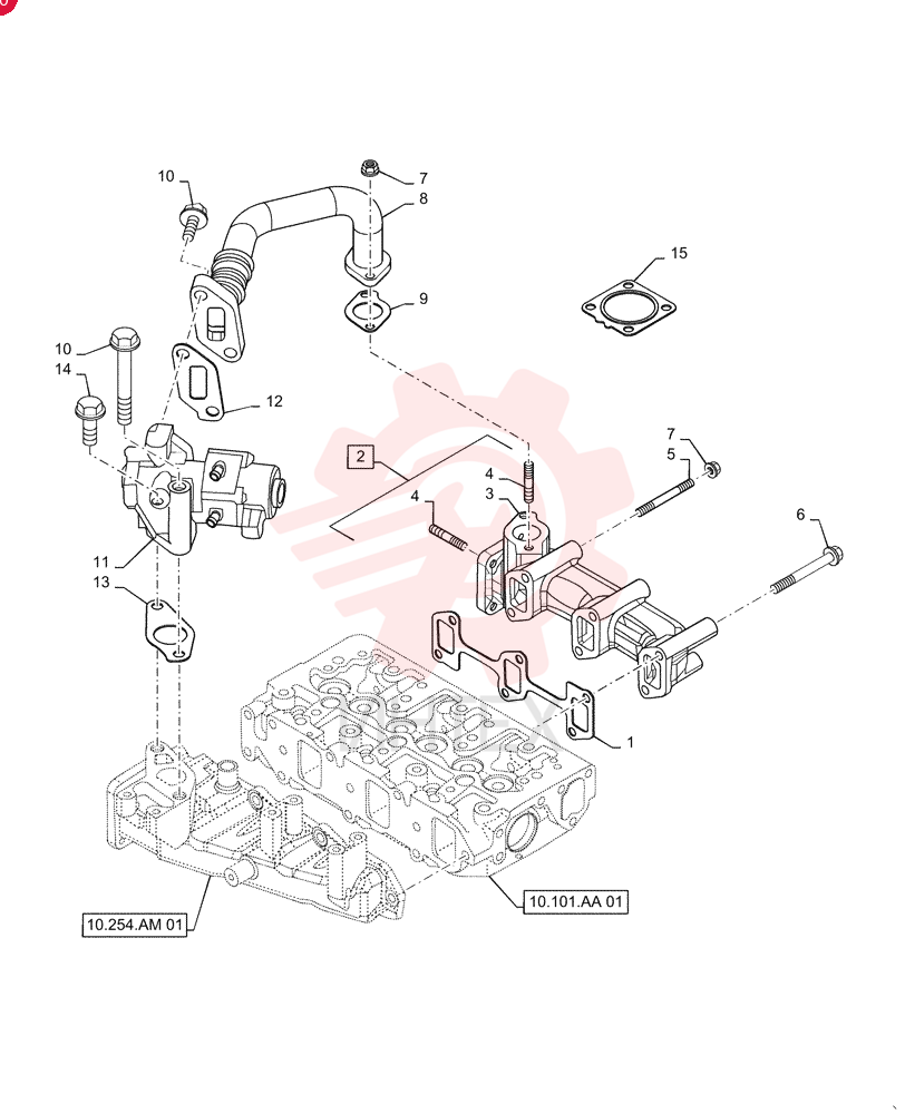 MANIFOLD GASKET VV12915013110
