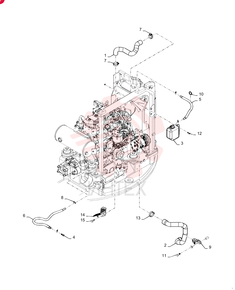 RADIATOR HOSE PX05P01088P1 (2)