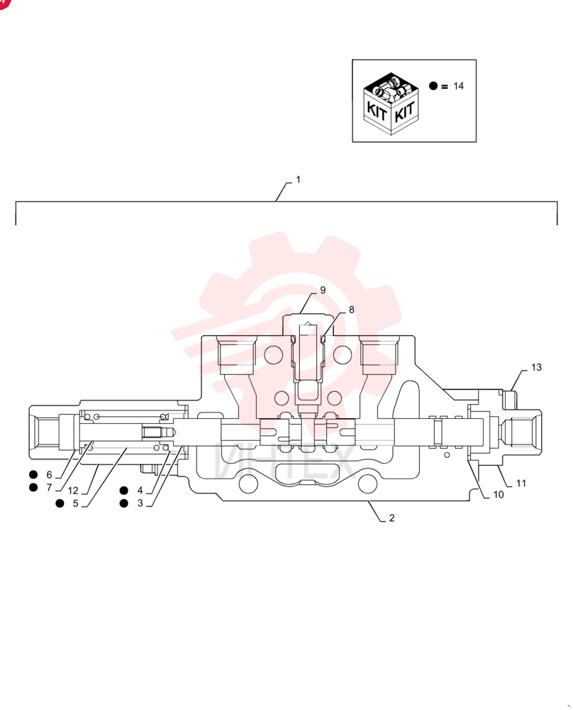 VALVE SECTION PX30V00090F1
