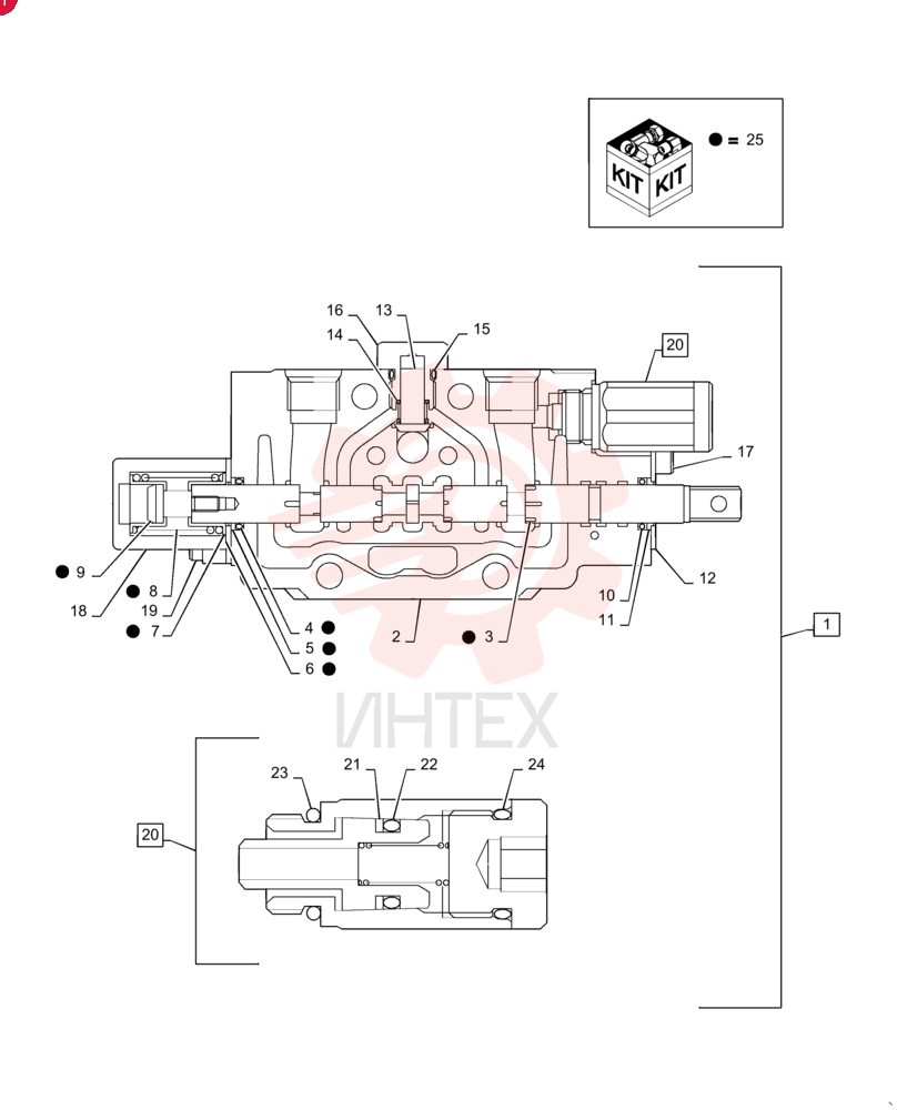 VALVE SECTION PX30V00089F1
