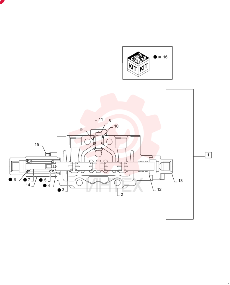 VALVE SECTION PX30V00085F1
