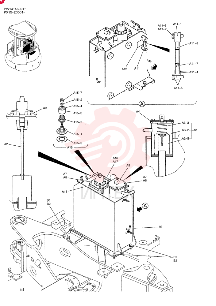 ASSY, HYD PW33H00050F1