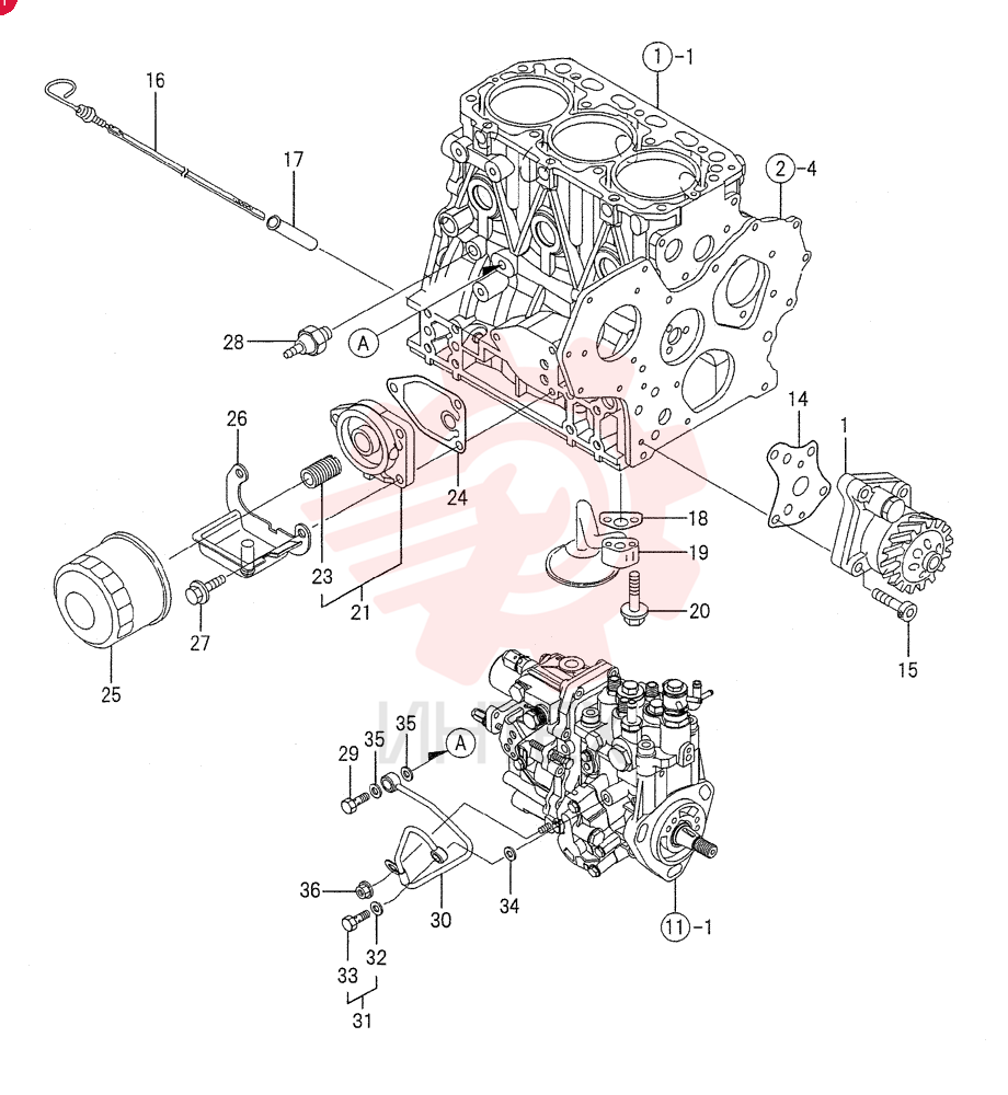 LUBE PUMP VV12900132001