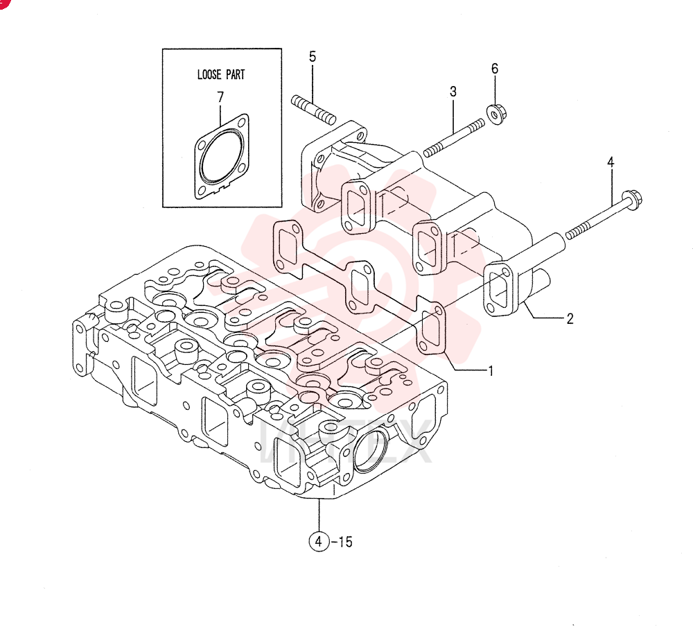 MANIFOLD GASKET VV12915013110