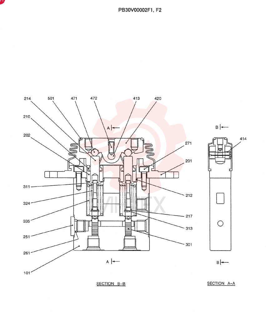 PILOT VALVE PB30V00002F1