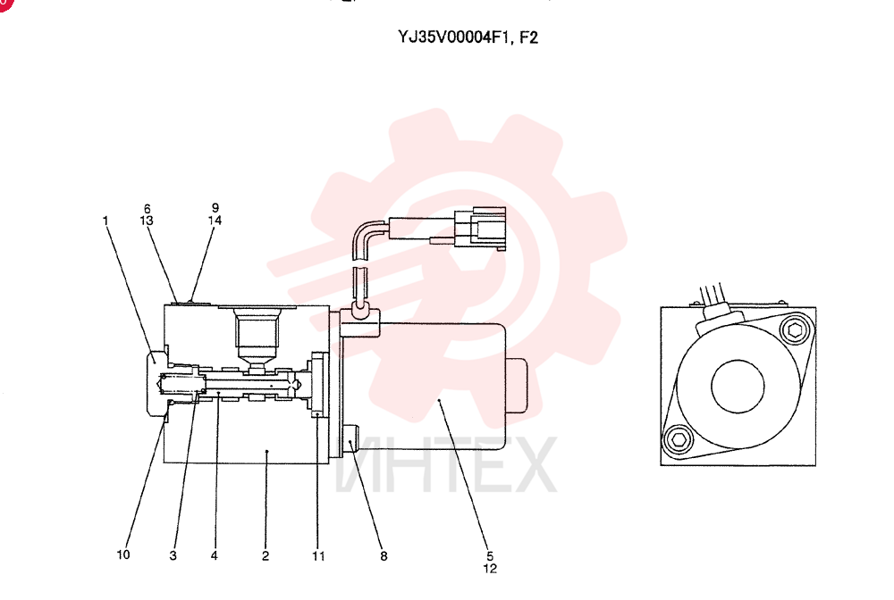 SOLENOID VALVE YJ35V00004F1
