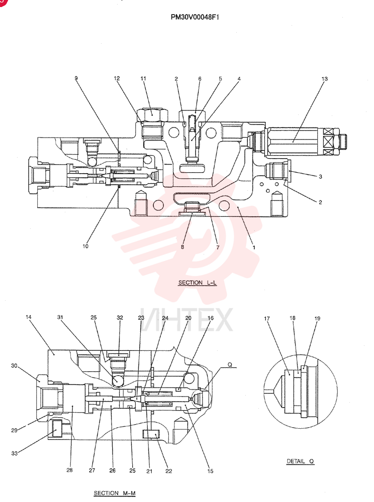 VALVE SECTION PM30V00048F1