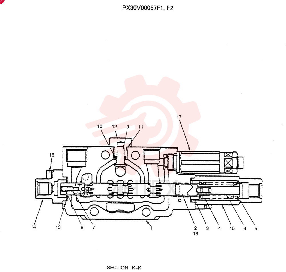 VALVE SECTION PX30V00057F1
