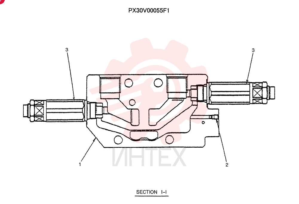 VALVE SECTION PX30V00055F1