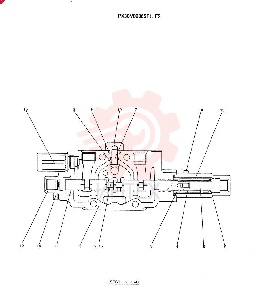 VALVE SECTION PX30V00065F1