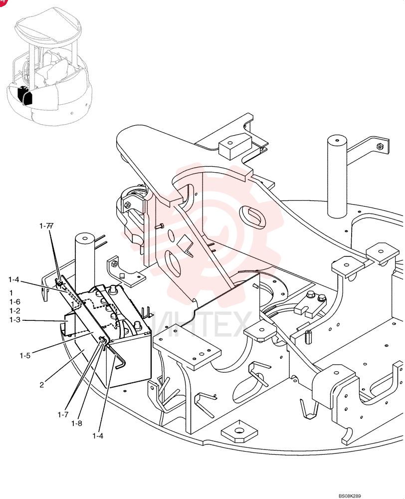 BATTERY INSTALLATION PW72S00010F1