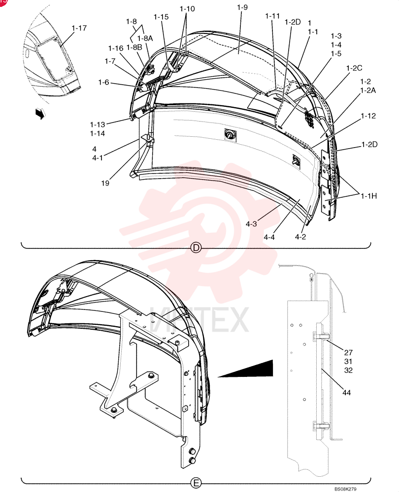 COVER ASSY PW21C00027F1 (2)