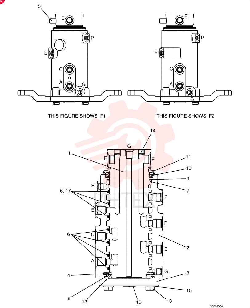 JOINT ASSY. PW55V00015F1