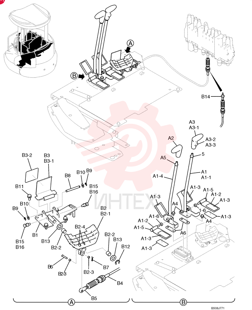 LEVER PH50M01107F1