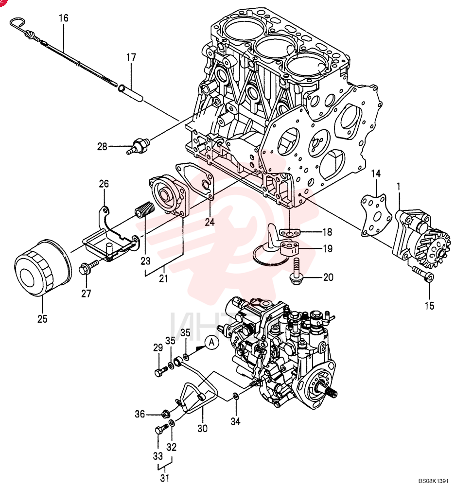 LUBE PUMP VV12900132001