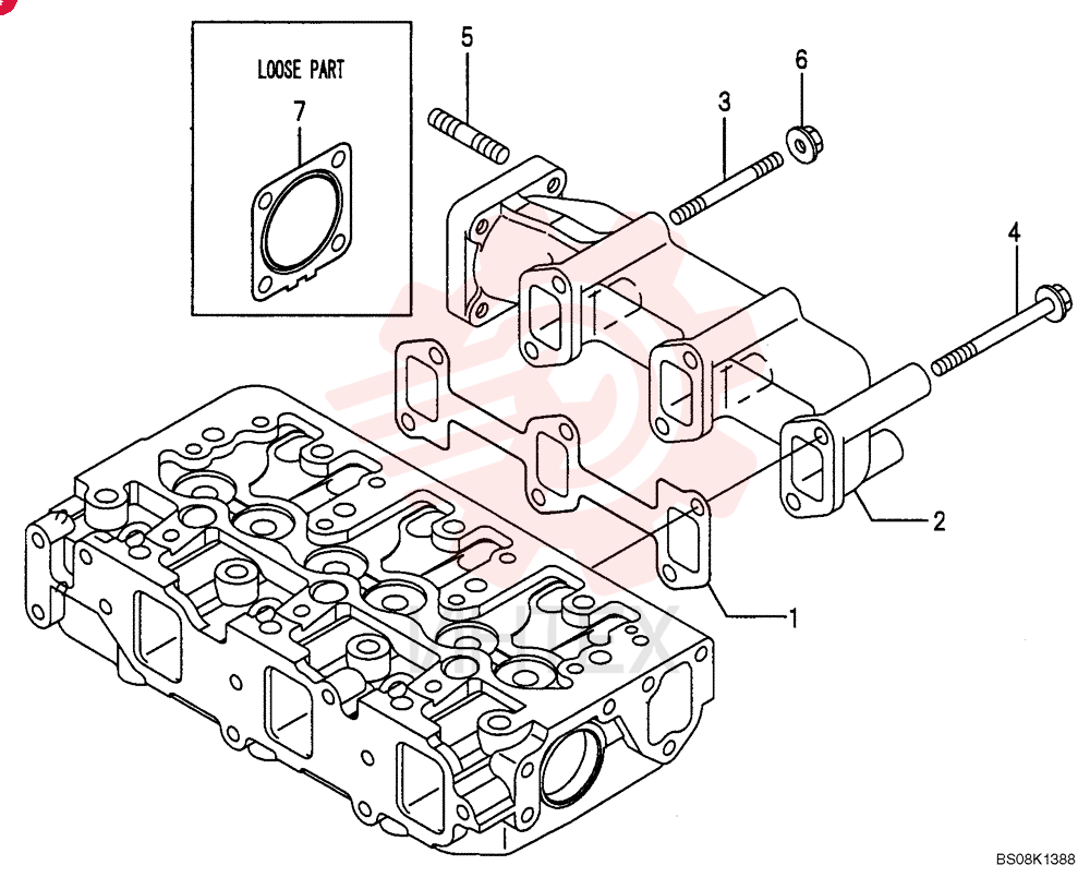 MANIFOLD GASKET VV12915013110