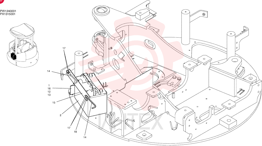 BATTERY INSTAL PW72E00011F1
