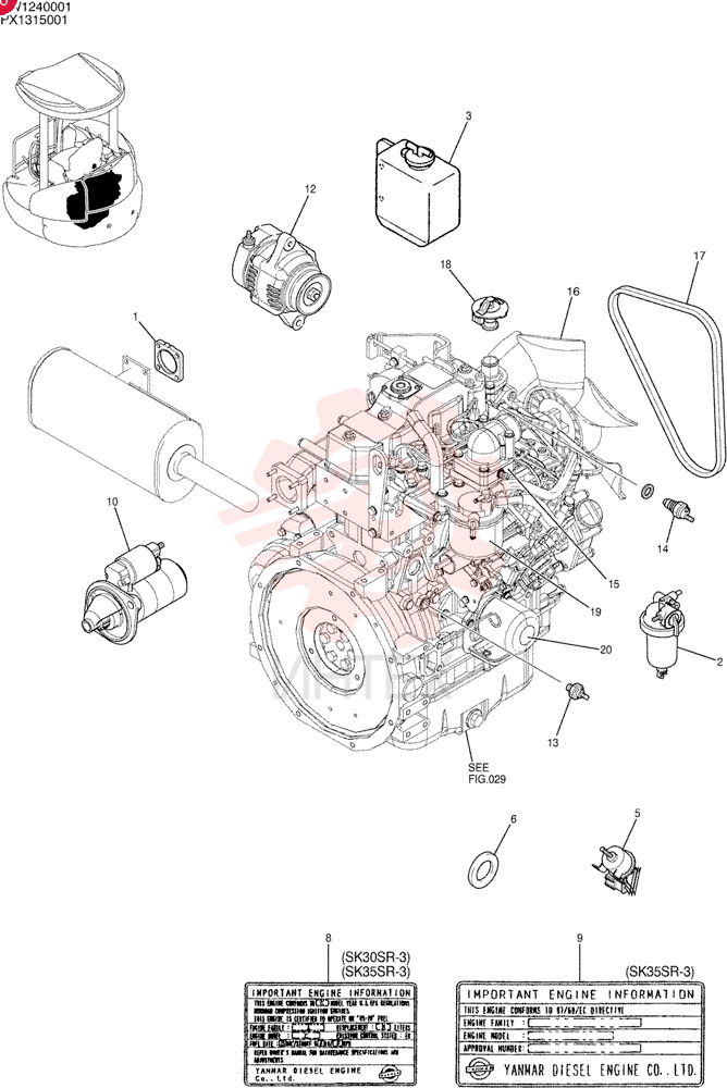 ENGINE PW02P00015F1